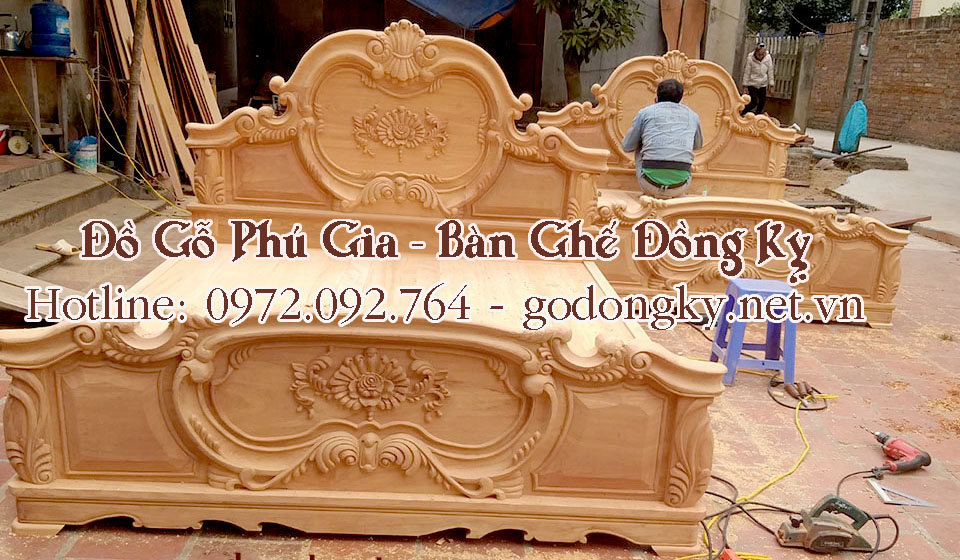 giường cưới tân cổ điển